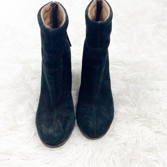 Jeffrey Campbell Rumble Homemade Havana Last Suede High Heel Booties - Picture 3 of 15